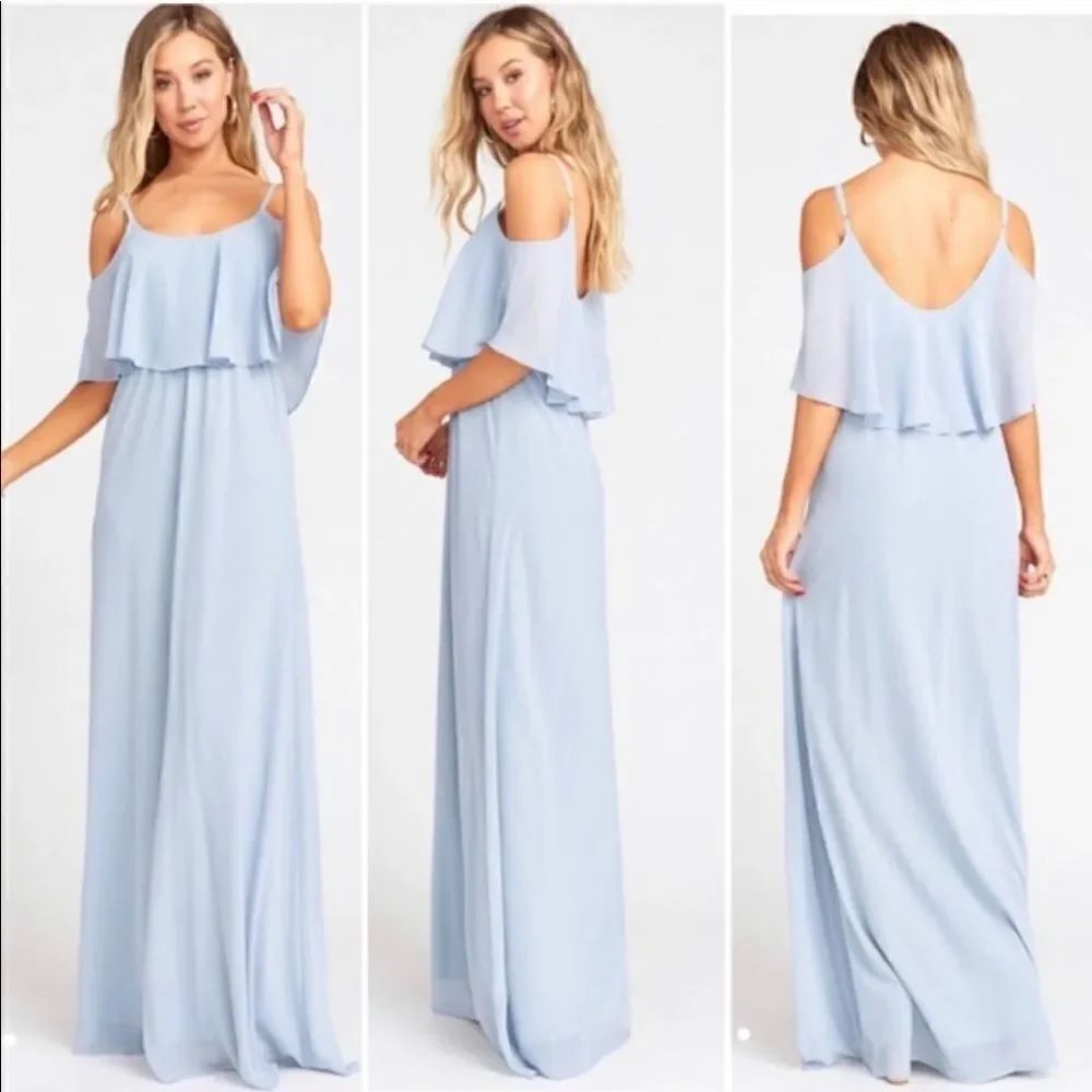 Show Me Your Mumu Caitlin Ruffle Maxi Dress